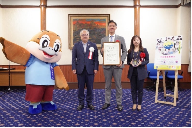 第5回 大阪府男女いきいき事業者表彰において優秀賞を受賞
