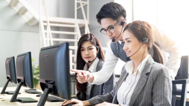 コールセンター業務を改善して顧客満足度向上させる方法とは？対応品質・仕組み・システムの見直しが鍵のアイキャッチ